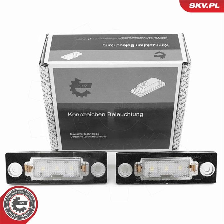 72SKV534 Esen SKV Licence Plate Lamp, towbar
