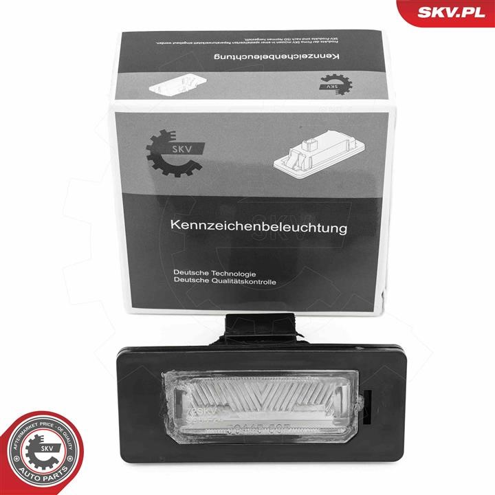 72SKV022 Esen SKV Licence Plate Lamp, towbar
