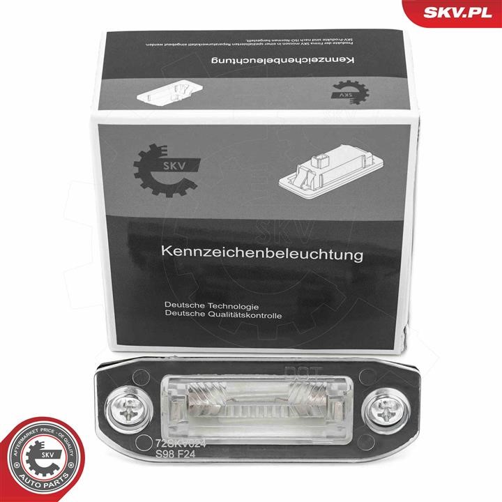 72SKV024 Esen SKV Licence Plate Lamp, towbar