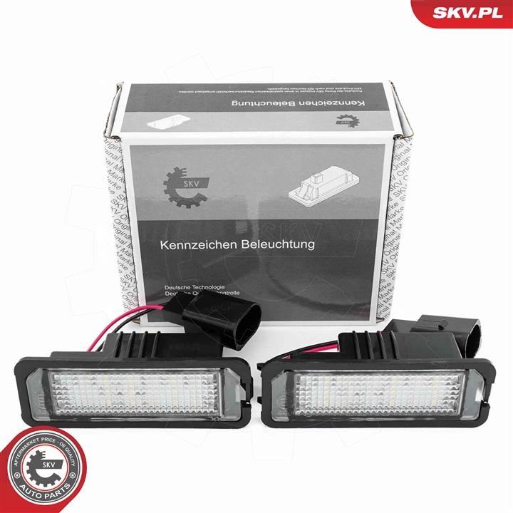 72SKV512 Esen SKV Licence Plate Lamp, towbar