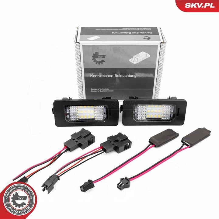 72SKV513 Esen SKV Licence Plate Lamp, towbar