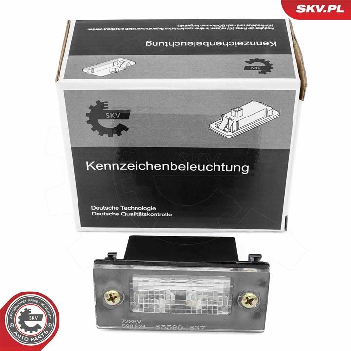 72SKV026 Esen SKV Licence Plate Lamp, towbar