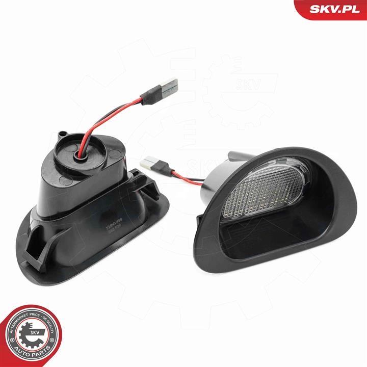 Licence Plate Lamp, towbar Esen SKV 72SKV539