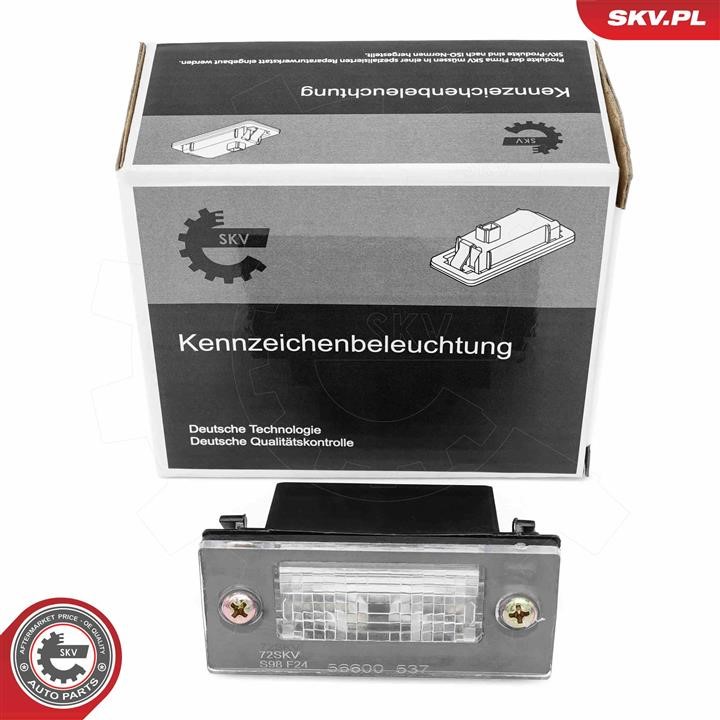 72SKV027 Esen SKV Licence Plate Lamp, towbar