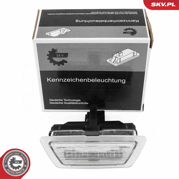 72SKV028 Esen SKV Licence Plate Lamp, towbar
