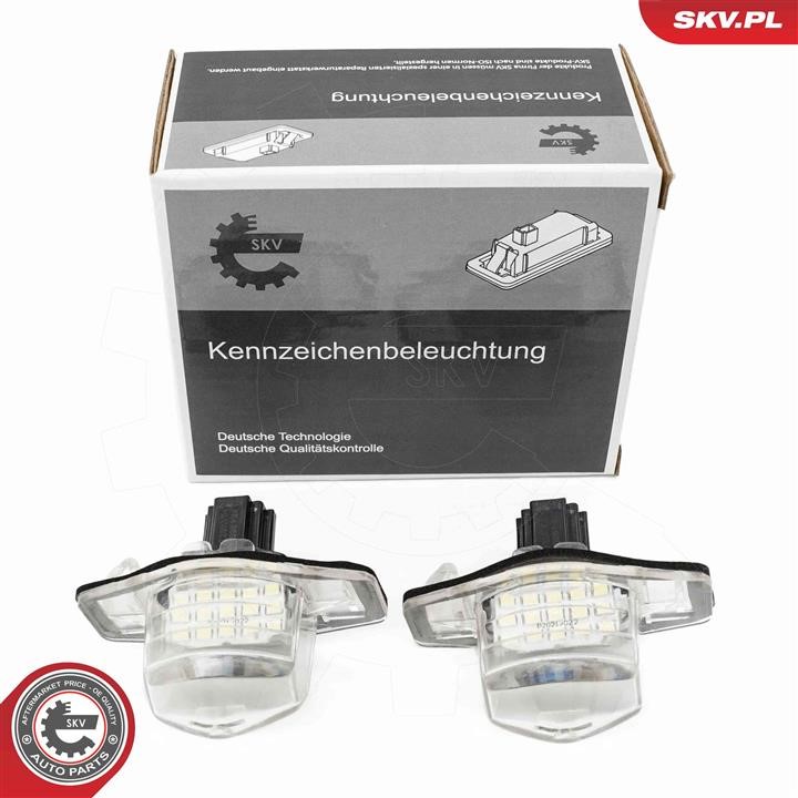 72SKV547 Esen SKV Licence Plate Lamp, towbar