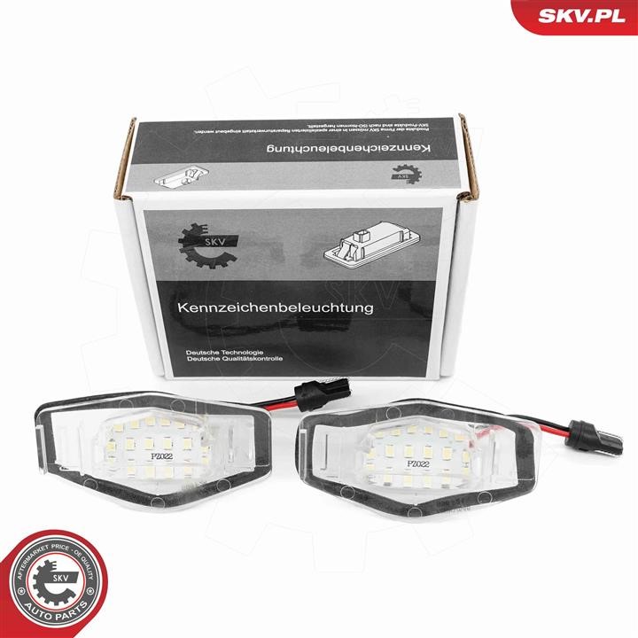72SKV548 Esen SKV Licence Plate Lamp, towbar