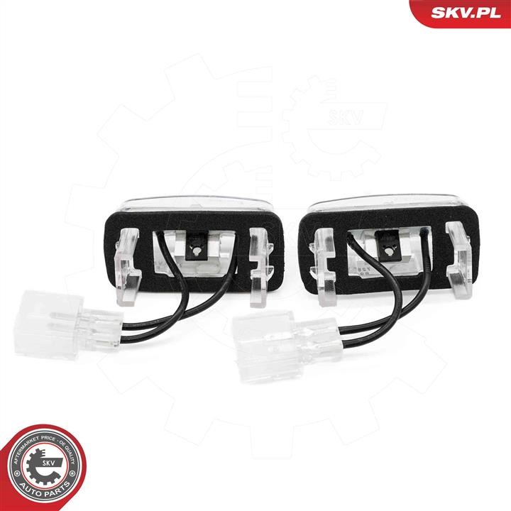 Licence Plate Lamp, towbar Esen SKV 72SKV517