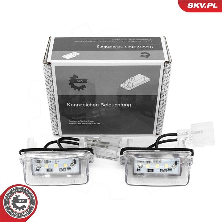 72SKV517 Esen SKV Licence Plate Lamp, towbar