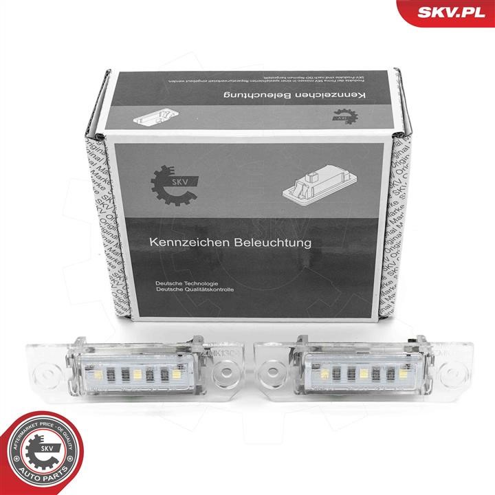72SKV518 Esen SKV Licence Plate Lamp, towbar