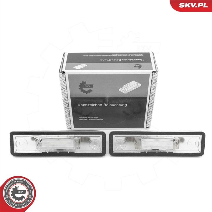 72SKV519 Esen SKV Licence Plate Lamp, towbar