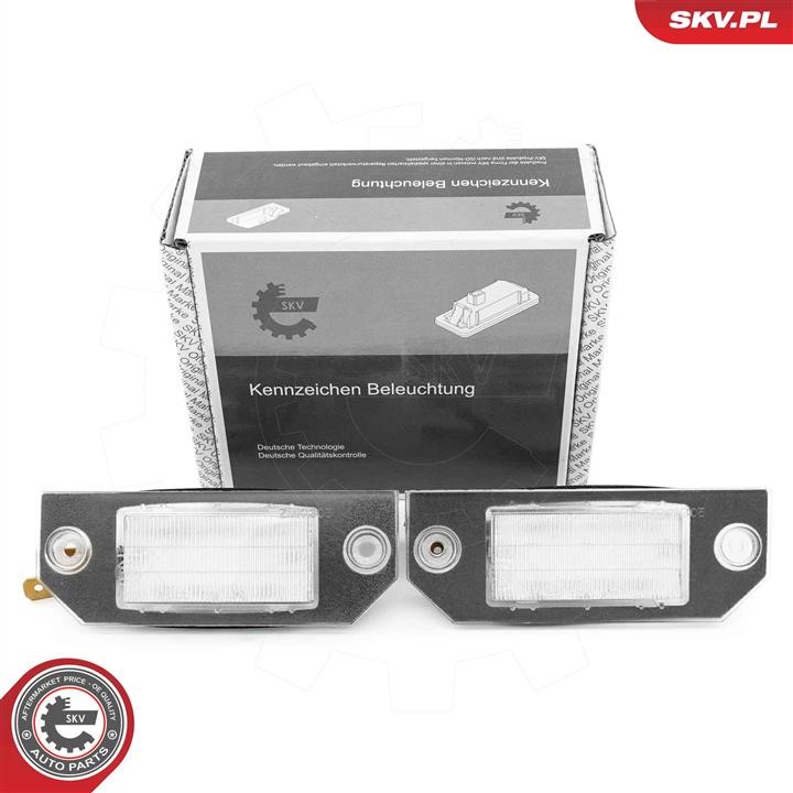 72SKV520 Esen SKV Licence Plate Lamp, towbar