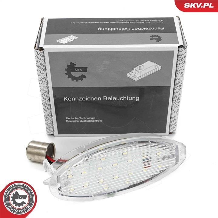 72SKV521 Esen SKV Licence Plate Lamp, towbar