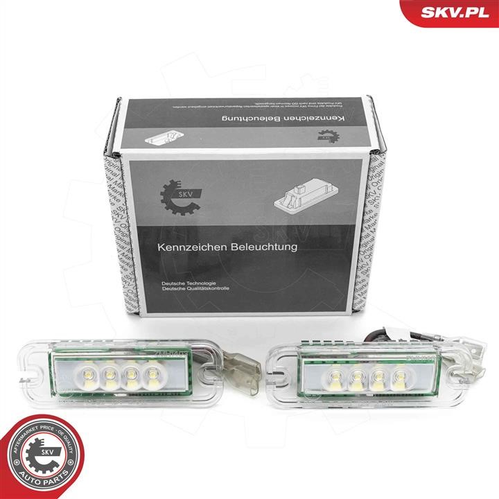 72SKV523 Esen SKV Licence Plate Lamp, towbar