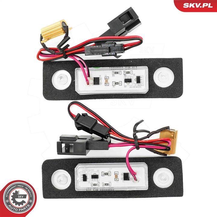 Licence Plate Lamp, towbar Esen SKV 72SKV524