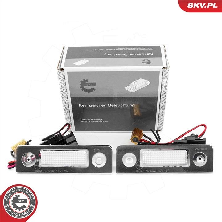 72SKV524 Esen SKV Licence Plate Lamp, towbar