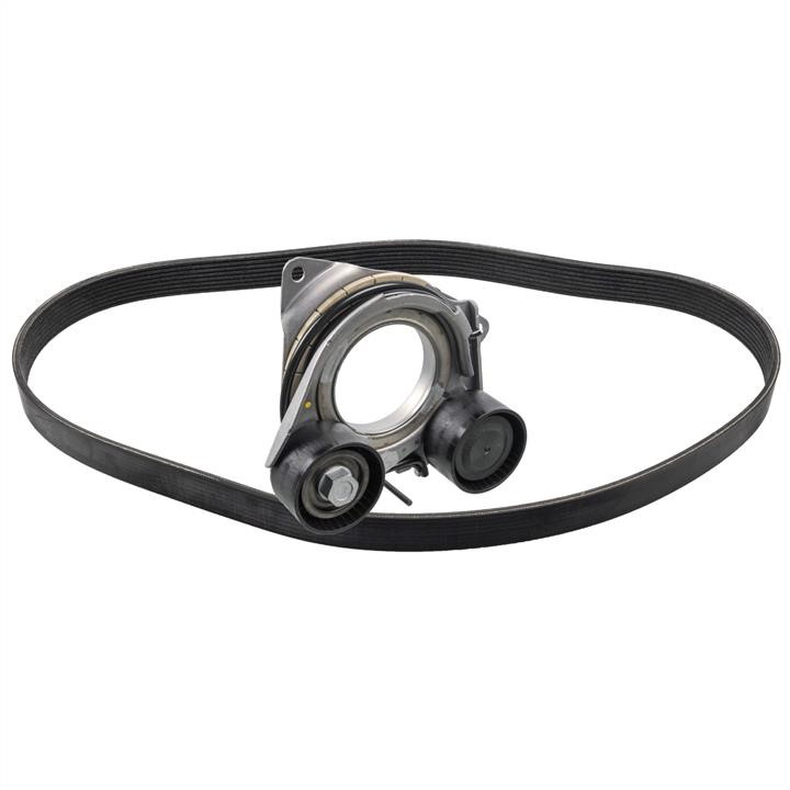 Drive belt kit BMW X4: 187732 febi V-Ribbed Belt Set