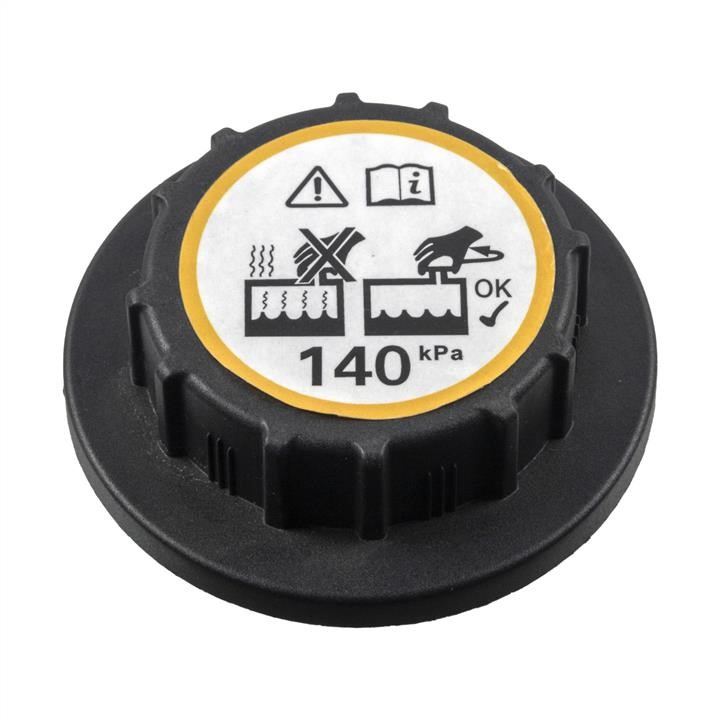 Coolant tank cap Jaguar: 188567 febi Cap, coolant tank