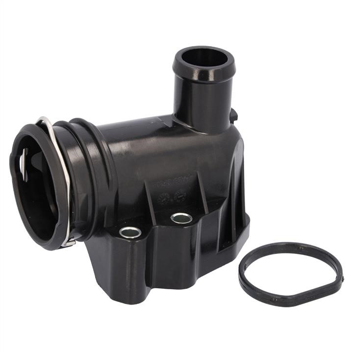 Engine coolant water outlet Mercedes C-Class: 188697 febi Coolant flange