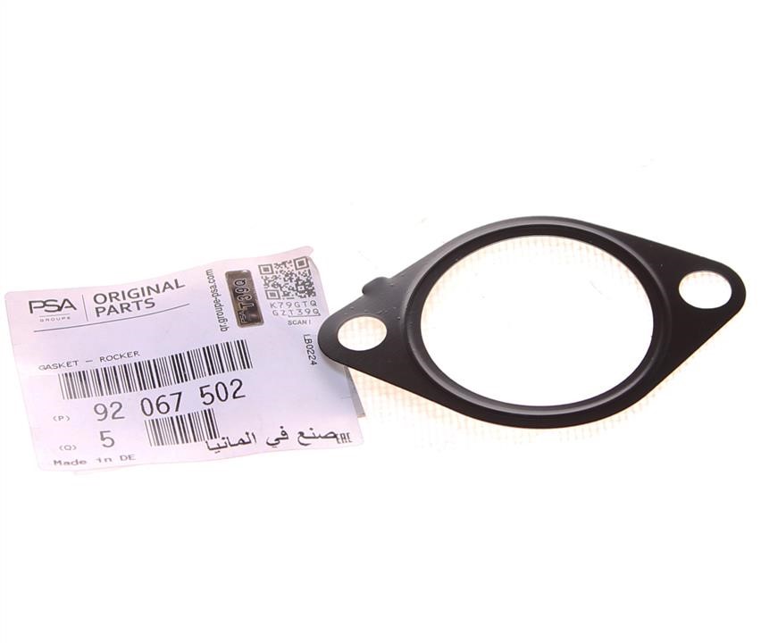 Crankcase ventilation pipe gasket General Motors 92067502