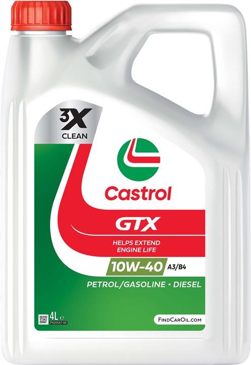 10W40GTXUCLEANAB4L Castrol Engine oil Castrol GTX ULTRACLEAN 10W-40 A/B, 4L