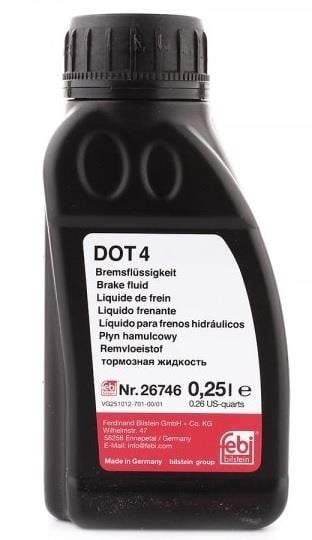 26746 febi Brake fluid Febi DOT 4, 0,25L