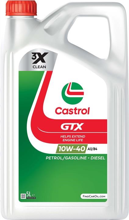 10W40GTXUCLEANAB5L Castrol Engine oil Castrol GTX ULTRACLEAN 10W-40 A/B, 5L