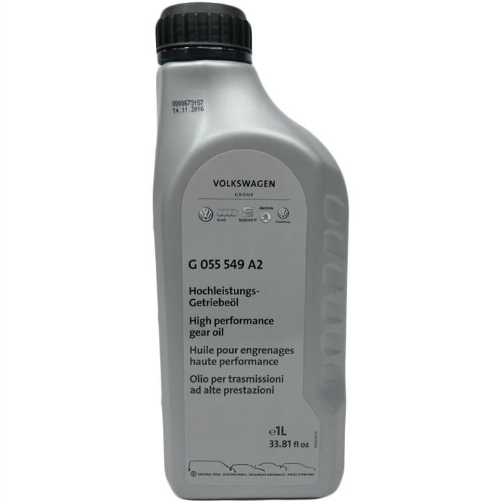 G055549A2 VAG Transmission oil VAG Gear Oil G 055 549, 1L