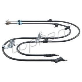 Topran 305 709 Hand brake cable 305709 305709 Topran Hand brake cable