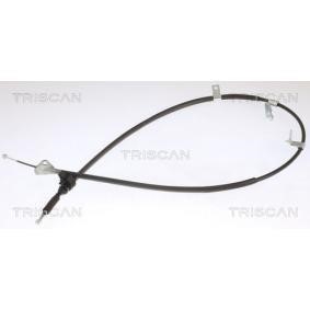 Brake cable Toyota Yaris: 8140131349 Triscan Hand brake cable
