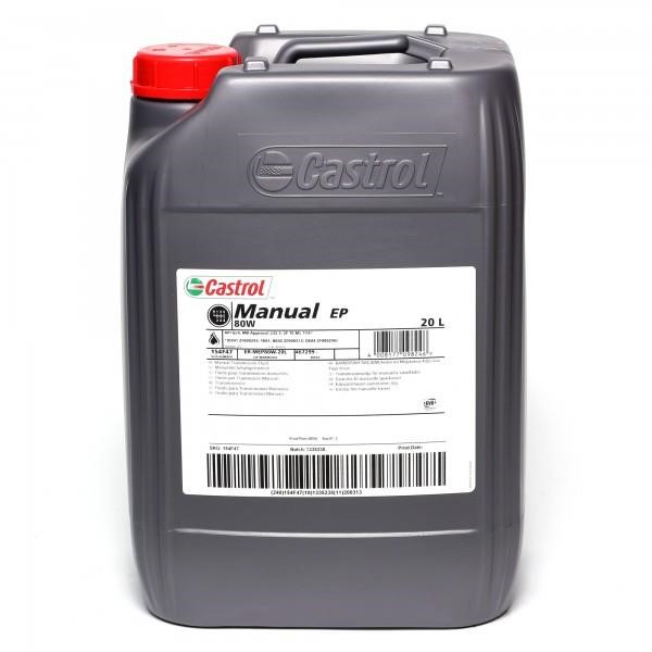 Castrol MANUALEP80W20L Transmission oil CASTROL Manual EP 80W, 20l MANUALEP80W20L MANUALEP80W20L Castrol Transmission oil CASTROL Manual EP 80W, 20l