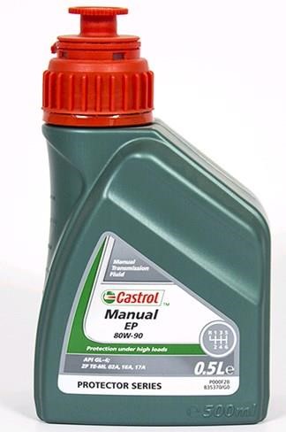 Castrol MANUALEP80W9005L Transmission oil Castrol Manual EP 80W-90, 0,5L MANUALEP80W9005L MANUALEP80W9005L Castrol Transmission oil Castrol Manual EP 80W-90, 0,5L