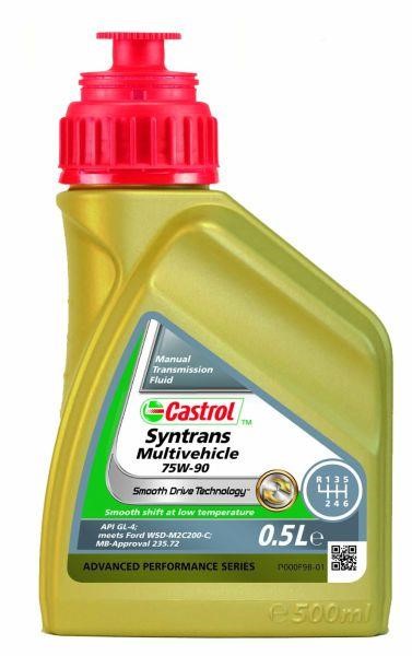 Castrol SYNMULTIV75W9005L Transmission oil Castrol Syntrans Multivehicle 75W-90, 0,5L SYNMULTIV75W9005L SYNMULTIV75W9005L Castrol Transmission oil Castrol Syntrans Multivehicle 75W-90, 0,5L