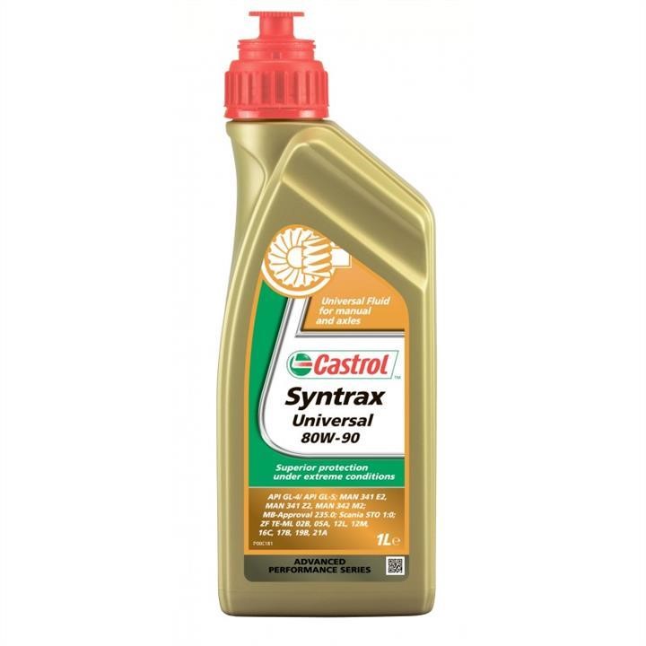 Castrol SYNUNI80W901L Transmission oil Castrol Syntrax Universal 80W-90, 1L SYNUNI80W901L SYNUNI80W901L Castrol Transmission oil Castrol Syntrax Universal 80W-90, 1L