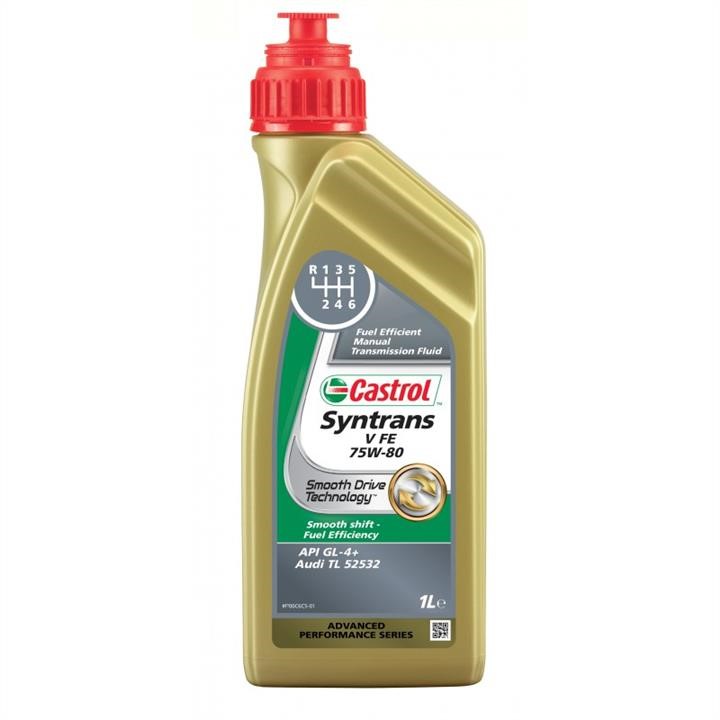 Castrol SYNVFE75W801L Transmission oil Castrol Syntrans V FE 75W-80, 1L SYNVFE75W801L SYNVFE75W801L Castrol Transmission oil Castrol Syntrans V FE 75W-80, 1L