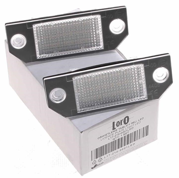 L172100001LED Abakus License lamp