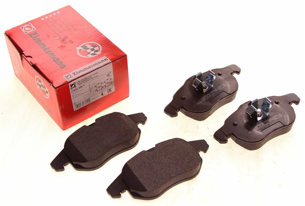 Brake pad set Otto Zimmermann 23402.200.1