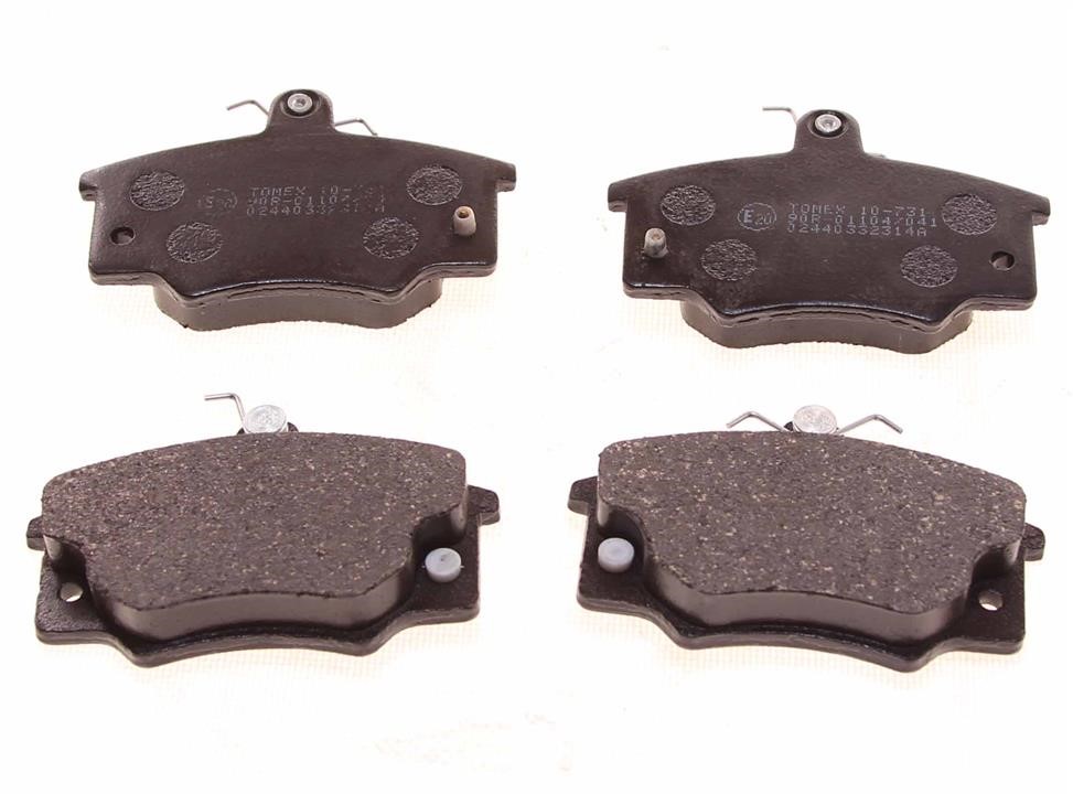 Brake pad Fiat Ritmo: TX10731 Tomex Brake pad set