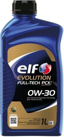 0W30EVOFTPCX1L Elf Engine oil ELF EVOLUTION FULL-TECH PCX 0W-30, 1L
