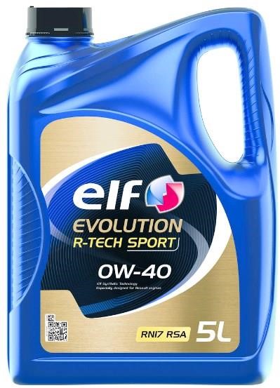 0W40EVORTSPORT5L Elf Engine oil ELF EVOLUTION R-TECH SPORT 0W-40, 5L