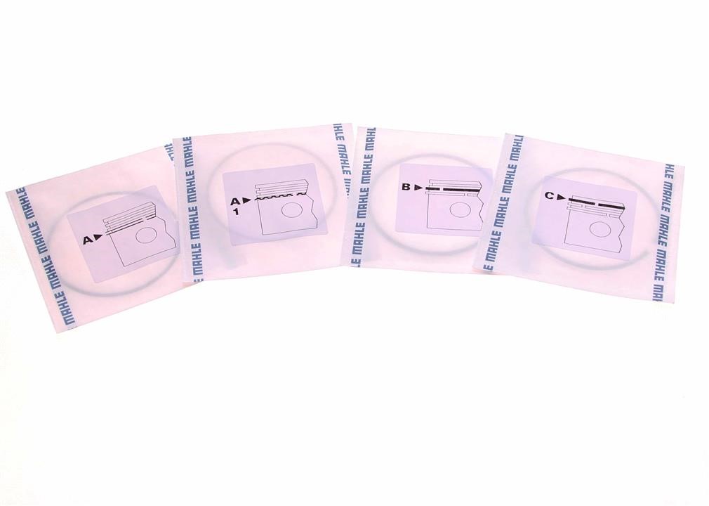 08306N0 Mahle Original PISTON RINGS, SET