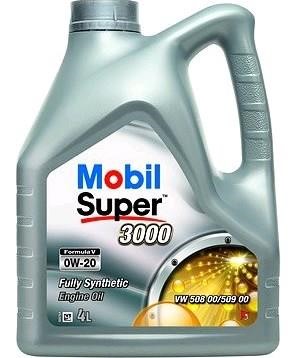 MOBSUP3000FV0W204L Mobil Engine oil MOBIL Super 3000 Formula V 0W-20, 4L