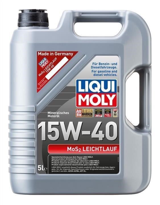 2571 Liqui Moly Engine oil Liqui Moly MoS2 Leichtlauf 15W-40, 5L