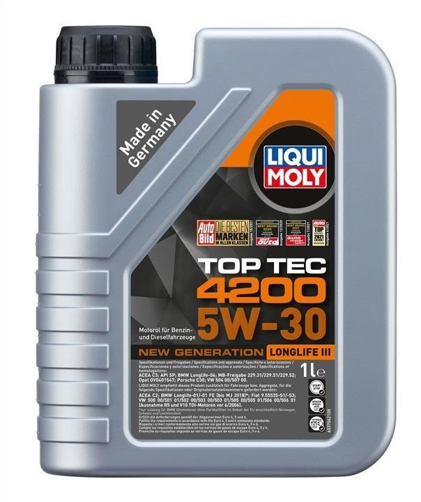 Liqui Moly 8972 Engine oil Liqui Moly Top Tec 4200 5W-30, 1L 8972 8972 Liqui Moly Engine oil Liqui Moly Top Tec 4200 5W-30, 1L