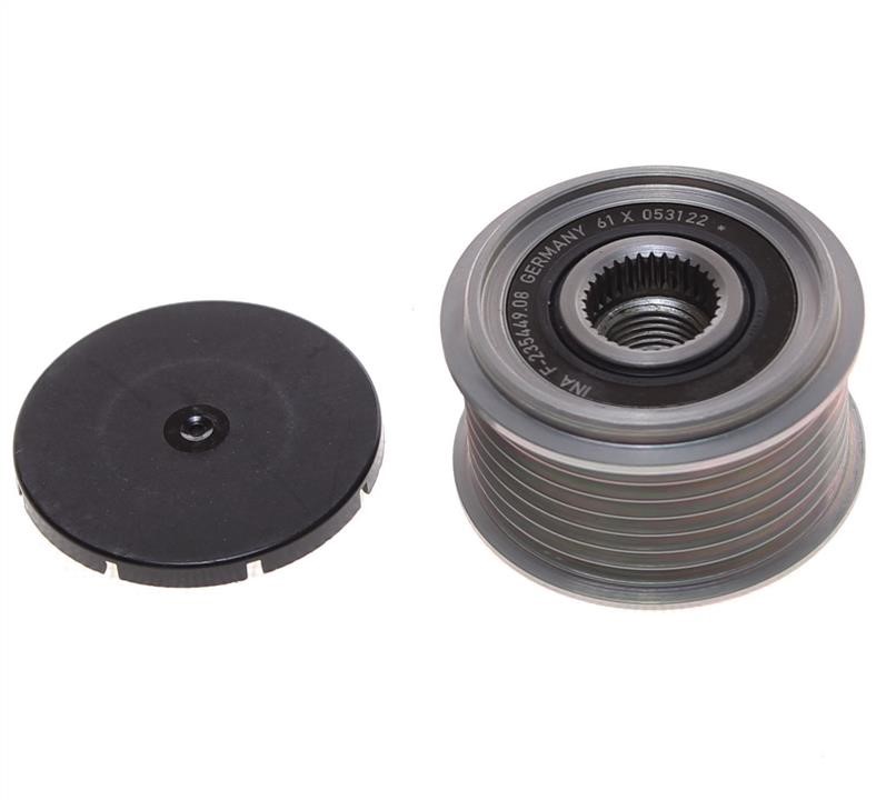 Overrunning alternator pulley Porsche: 535008310 INA Freewheel clutch, alternator