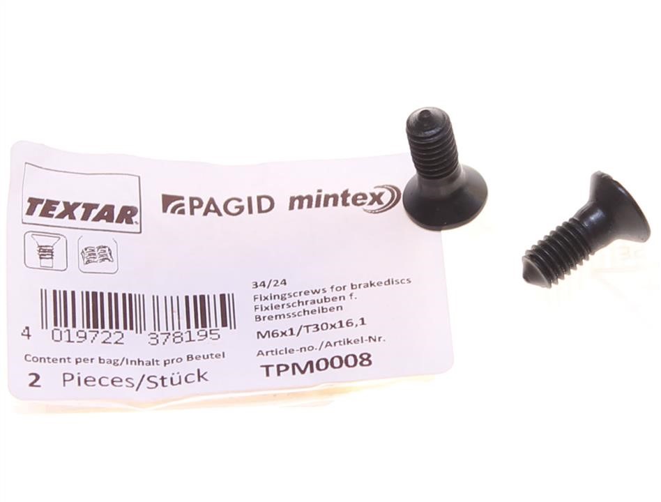 Brake disc bolt Textar TPM0008