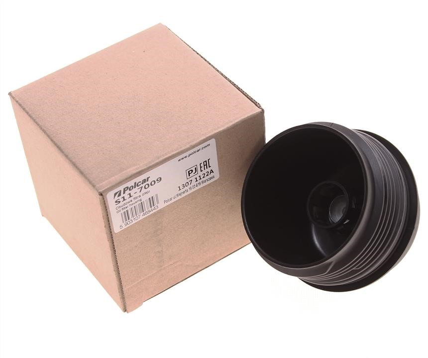 Oil filter housing Audi: S117009 Polcar Oil filter cover
