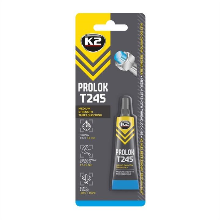 B150N K2 Anaerobic glue for threaded joints K2 Prolok Medium blue, 6 ml