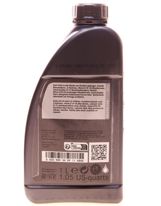 Engine oil Mercedes MB 229.71 0W-20, 1L Mercedes 0W20MB229711L