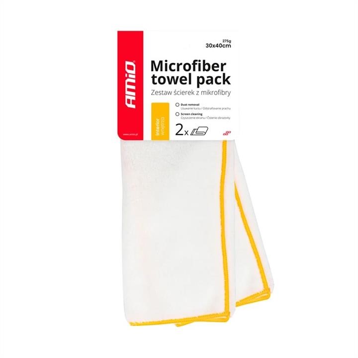 03740 AMiO Microfibre interior cloth AMiO 30x40 cm 2 pcs.